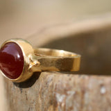 Oval ring/ Natural Citrine Ring / Citrine Ring / Boho Ring / / Ring For Woman / Solitaire Ring / Citrine Rings / Statement Ring /
