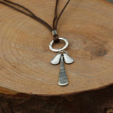 Silver Pendant Necklace,Simple Necklace,Pendant Necklaces for Women,Handmade Jewelry for Women,Dainty Necklace,Silver Necklace