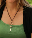 Dainty Silver Pendant Necklace