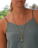 Long Bead Necklace, Bead Necklaces, Long Pendant Necklace, Long Necklaces for Women, Stone Necklaces for Women, Stone Pendant Necklace