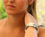 Beaded Gemstone Bracelet Set