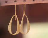 Dangling Earrings,Gold Earrings for Women,Oval Earrings,Bohemian Earrings,Statement Earrings,14k Gold Earrings,Womens Dangle Earrings