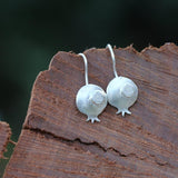 Gold Earrings for Girls,Dangle Earrings for Women,Dainty Earrings,Hook Earrings,Fruit Earrings,Handmade Jewelry,Trendy Earrings