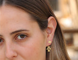 Distinctive 14k Gold Plated Geometric Ear Jackets for Women - Mother's Day Gift