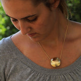 Gold Jewelry for Women,Gold Pendant Necklace,Round Pendant Necklace,Womens Jewelry,Fashion Jewelry for Women,Gold Necklace,Women Necklace