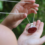 Carnelian Necklace,Gemstone Necklace,Handmade Jewelry for Women,Long Necklace,Boho Necklace,Bohemian Jewelry,Statement Necklace