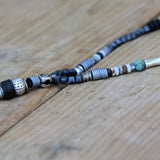 Jewelry for Men,Long Pendant Necklace,Mens Jewelry,Long Bead Necklace,Turquoise Jewelry for Men,Pendant Necklace,Mens Necklace