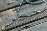 Turquoise Mala Beaded Necklace