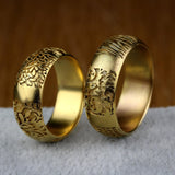 Gold Rings for Men,Gold Wedding Rings,Yellow Gold Ring,Gold Band Rings,Handmade Jewelry,Fine Jewelry,Mens Wedding Rings,Unique Rings