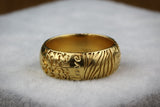 Gold Band Ring for Men