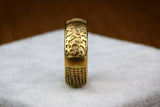 Gold Band Ring for Men