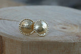 Dainty Gold Stud Earrings