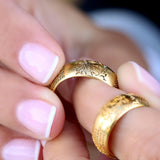 Gold Rings for Men,Gold Wedding Rings,Yellow Gold Ring,Gold Band Rings,Handmade Jewelry,Fine Jewelry,Mens Wedding Rings,Unique Rings