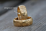 Gold Band Ring for Men