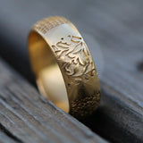 Gold Rings for Men,Gold Wedding Rings,Yellow Gold Ring,Gold Band Rings,Handmade Jewelry,Fine Jewelry,Mens Wedding Rings,Unique Rings