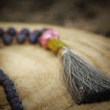 Statement Necklace,Tassel Necklaces for Women,Grey Necklace,Statement Necklace,Howlite Necklace,Long Necklaces for Women Fashion