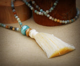 Amazonite Mala Necklace