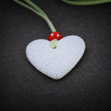 Chunky Necklace for Women,Pendant Necklace,Lava Stone Necklace,Large Pendant Necklace,Long Necklace,Gemstone Necklace,Womens Jewelry