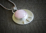 Rose Quartz Pendant Necklace