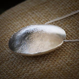 Silver Pendant Necklace,Silver Necklace for Women,Boho Jewelry for Women,Silver Jewelry,Bohemian Necklace,Statement Necklace,Gift for Mom