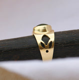 Stone Rings for Women,Gold Statement Ring,Womens Fashion Rings,Natural Gemstone Rings,Tourmaline Ring,Birthstone Ring,Mother's Day Gift