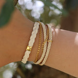 Jewelry Bracelet,Bracelets for Women,Green Bracelet,Layered Bracelet,Gold Bracelet for Women,Boho Jewelry for Women,Wrap Bracelet