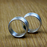 Custom Engraved Ring,Silver Rings for Men,Band Rings,Custom Wedding Ring,Thick Ring,Handmade Rings,Wedding Rings for Men,Mens Rings