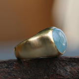 Aquamarine Ring,Boho Ring,14k Gold Ring,Statement Ring,Gemstone Rings,Womens Rings,Handmade Jewelry,Fashion Rings,Mother's Day Gift