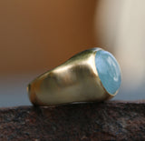 Aquamarine Ring,Boho Ring,14k Gold Ring,Statement Ring,Gemstone Rings,Womens Rings,Handmade Jewelry,Fashion Rings,Mother's Day Gift