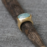 Aquamarine Ring,Boho Ring,14k Gold Ring,Statement Ring,Gemstone Rings,Womens Rings,Handmade Jewelry,Fashion Rings,Mother's Day Gift