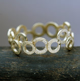 Gold Filled Circle cut out Ring