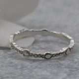 Handmade Rings,Boho Rings,Stacking Ring,Cute Rings for Women,Sterling Silver Ring,Black Diamond Ring,Unique Rings,Promise Ring,Gift for Her