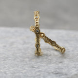 Dainty Rings,Stacking Ring,Vintage Rings,Gold Plated Rings,Everyday Rings,18k Gold Ring,Handmade Jewelry for Women,Boho Rings