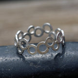 Sterling Silver Ring,Fashion Ring,Bohemian Rings,Stackable Rings,Handmade Rings,Jewelry for Teen Girls,Cool Rings for Women ,Christmas Gift