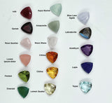 Rose Quartz Necklace in Silver or Gold