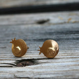 Fruit Earrings,Teen Earrings,Studs Earrings,14K Earrings for Girls,Gold Plated Earrings,Studs Earrings,Earrings for Girls,Casual Earrings