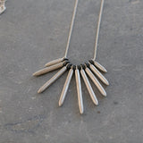 Long Silver Necklace