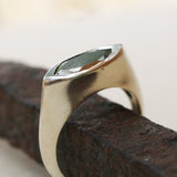 Pyrite Ring, Silver Ring For Women, Statement Ring, Marquise Gemstone Ring, Bridal Ring, Wedding Ring, Pyrite Jewelry, Hand Made Jewelry