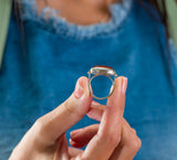 Oval Carnelian Silver Ring