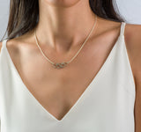 Hearts Silver Necklace For Women