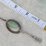 Oval And Spike Extra Long Pendant Necklaces For Women