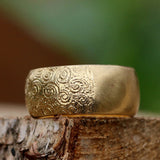 14k Gold Chunky Ring