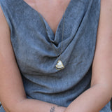 Gold And Silver Heart Pendant, Two Tone Necklace For Women, Multi Heart Necklace, Hearts Necklace ForMom, Gift For Mom, Heart Necklace