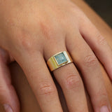 Aquamarine Jewelry,Aquamarine Ring,Birthstone Rings,Big Rings For Women,Statement Ring,Gold Rings,Womens Rings,Handmade Christmas Gift