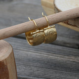 Gold Hoop Earrings,Thick Hoop Earrings,14k Hoop Earrings,Handmade Earrings for Women,Statement Earrings,Women Earrings,Designer Earrings