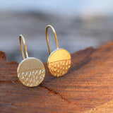 Minimalist Gold Drop Earrings