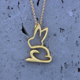Tiny Rabbit Necklace
