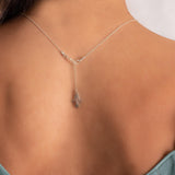 Long Gold Statement Necklace