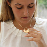 Gold Plated Pomegranate Necklace