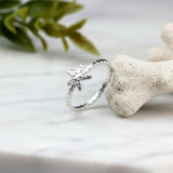 Sterling Silver Starfish Ring • Ocean Lover Gift • Handmade Sea-Inspired Jewelry